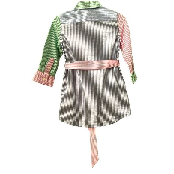 Polo Ralph Lauren Girls' Seersucker Fun Shirtdress in Size 2T - Picture 6 of 11